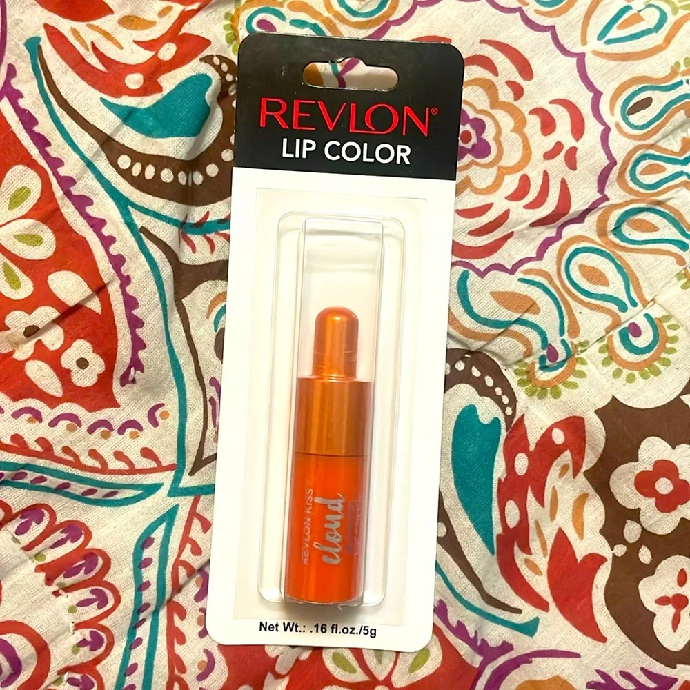 🆕 Revlon Kiss Cloud Blotted Lip Color in Orange Meringue